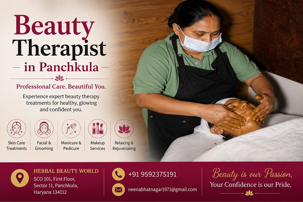 Beauty Therapist in Panchkula at Herbal Beauty World