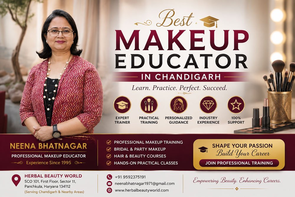Best Makeup Educator in Chandigarh – Neena Bhatnagar