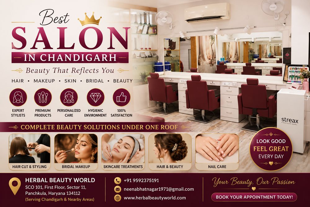 Best Salon in Chandigarh – Herbal Beauty World