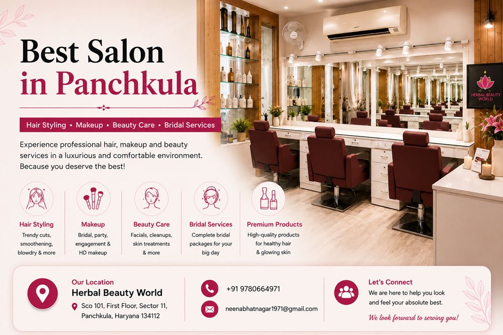 Best Salon in Panchkula - Herbal Beauty World