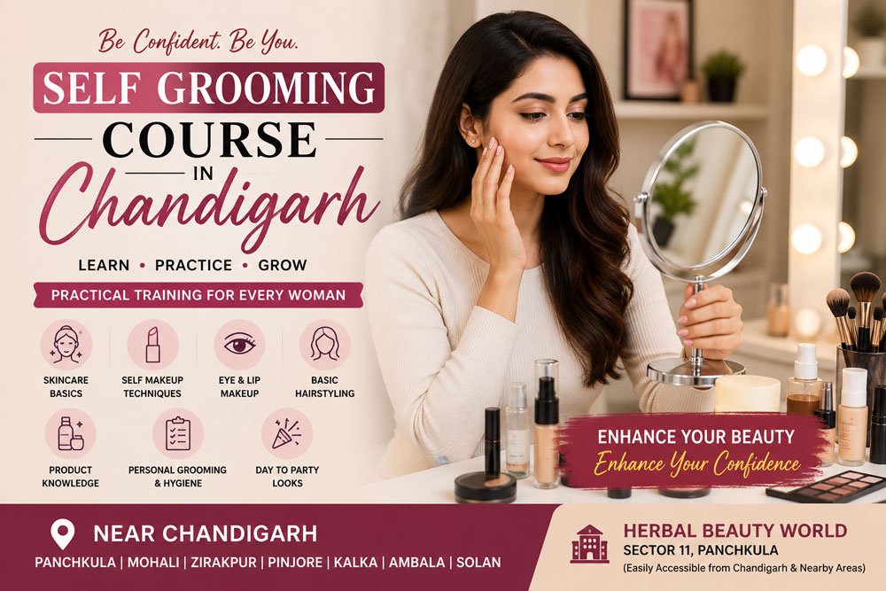 Self Grooming Course in Chandigarh with Practical Training